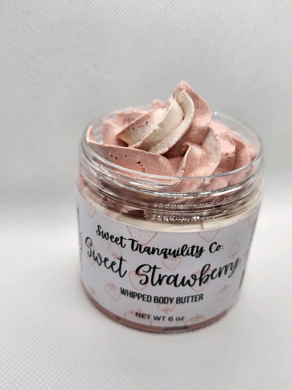 Sweet Strawberry Whipped Body Butter