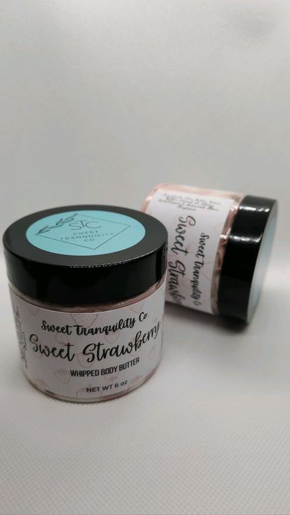 Sweet Strawberry Whipped Body Butter