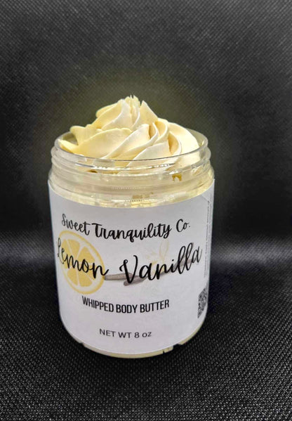 Lemon Vanilla Whipped Body Butter