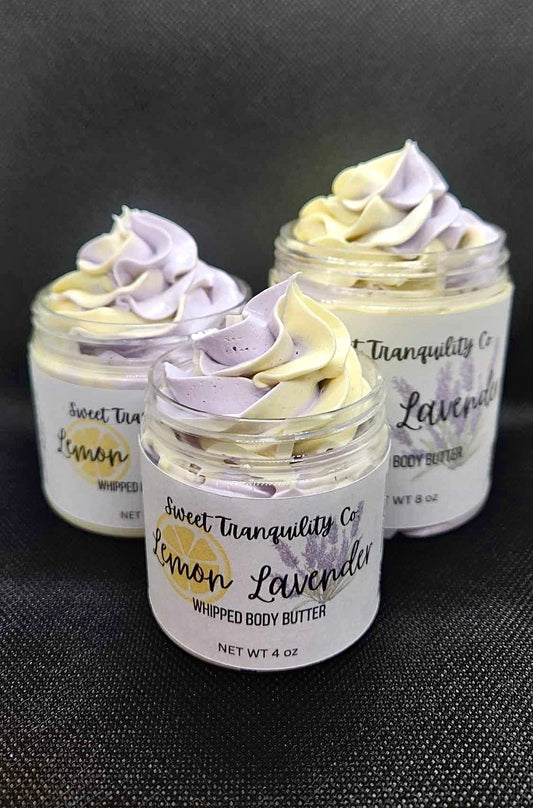 Lemon Lavender Whipped Body Butter